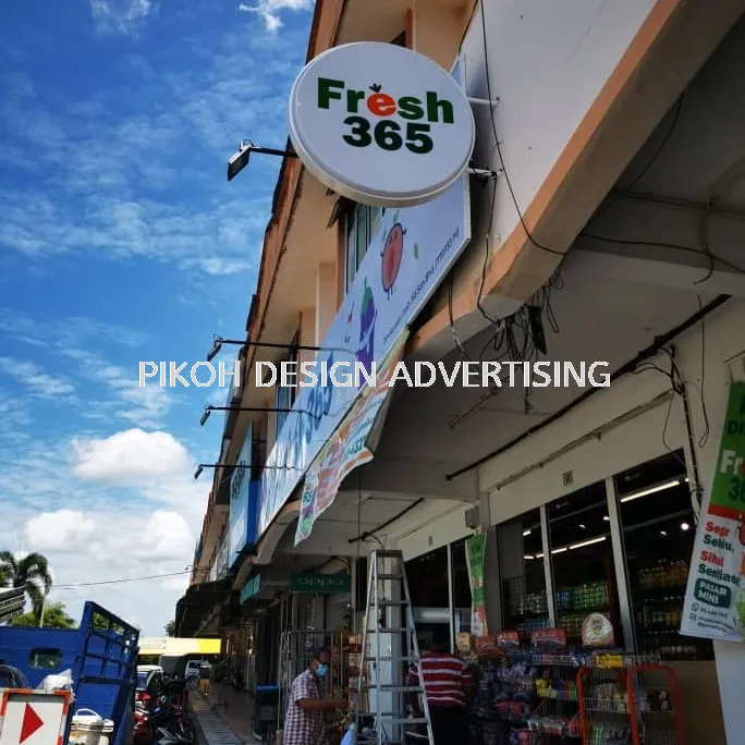 Lightbox Lighted Signboard Papan Tanda Berlampu | Outdoor Franchise Retail Shop Outlet Kedai Gerai | Manufacturer Supplier Installer | Alor Setar Jitra Sungai Petani Kulim Changloon Langkawi Kedah
