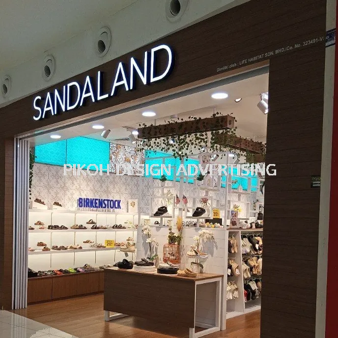 Shopping Mall 3D LED Frontlit Backlit Signboard Malaysia | Indoor Outdoor Advertising Retail Shop Kedai Premis Franchise | Manufacturer Supplier Installer | Near Me Kedah Perlis Penang Malaysia