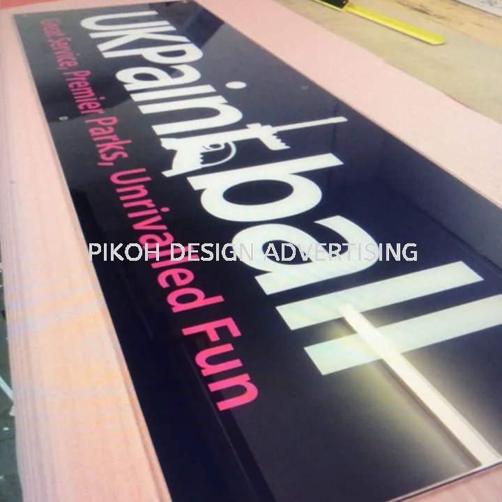 Indoor Outdoor Wall Mounted Acrylic Signage | Papan Tanda Plastik Clear | Manufacturer Supplier Installer | Kedah Perlis Penang