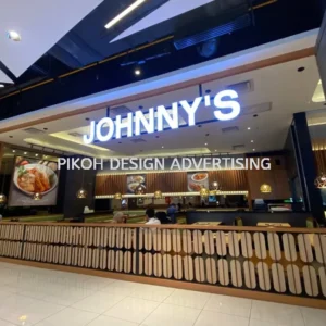 Shopping Mall 3D LED Frontlit Backlit Signboard Malaysia | Indoor Outdoor Advertising Retail Shop Kedai Premis Franchise | Manufacturer Supplier Installer | Near Me Kedah Perlis Penang Malaysia