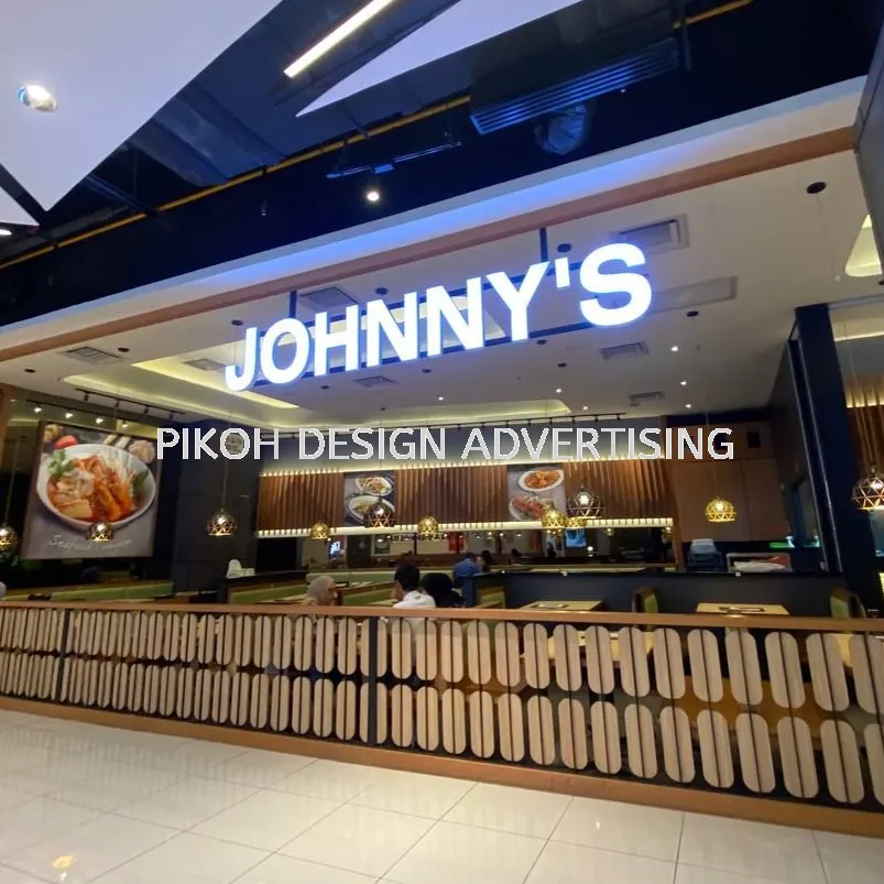 Shopping Mall 3D LED Frontlit Backlit Signboard Malaysia | Indoor Outdoor Advertising Retail Shop Kedai Premis Franchise | Manufacturer Supplier Installer | Near Me Kedah Perlis Penang Malaysia