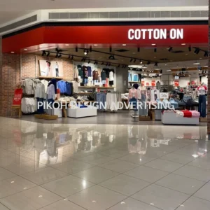 Shopping Mall 3D LED Frontlit Backlit Signboard Malaysia | Indoor Outdoor Advertising Retail Shop Kedai Premis Franchise | Manufacturer Supplier Installer | Near Me Kedah Perlis Penang Malaysia