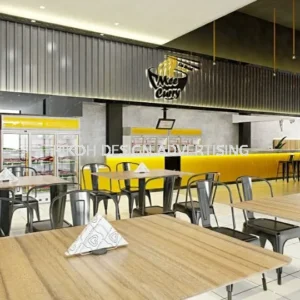 3D Box Up Lettering Signboard with Ceiling Panel Base Signboard Malaysia / LED Indoor Outdoor Hospital School University Retail Shop Cafe Restaurant Franchise | Supplier Manufacture Installer | Kedah Alor Setar Sungai Petani Jitra Kulim Langkawi Changloon