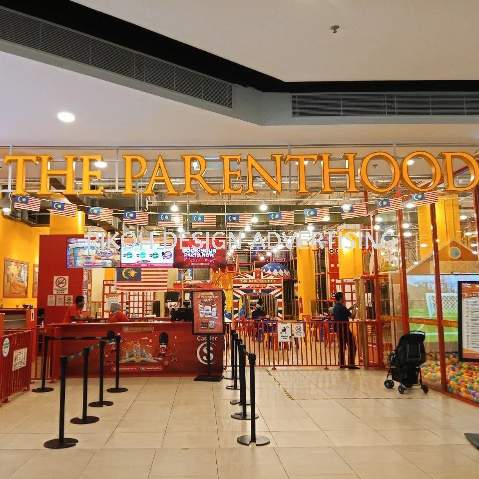 Shopping Mall 3D LED Frontlit Backlit Signboard Malaysia | Indoor Outdoor Advertising Retail Shop Kedai Premis Franchise | Manufacturer Supplier Installer | Near Me Kedah Perlis Penang Malaysia