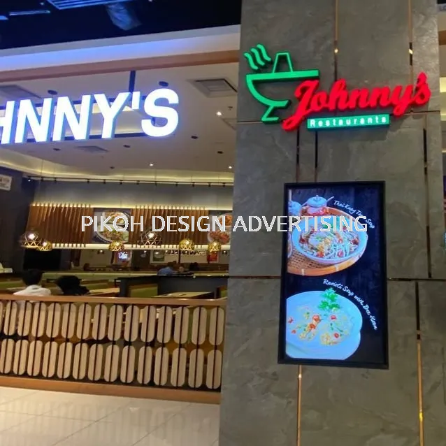 Shopping Mall 3D LED Frontlit Backlit Signboard Malaysia | Indoor Outdoor Advertising Retail Shop Kedai Premis Franchise | Manufacturer Supplier Installer | Near Me Kedah Perlis Penang Malaysia
