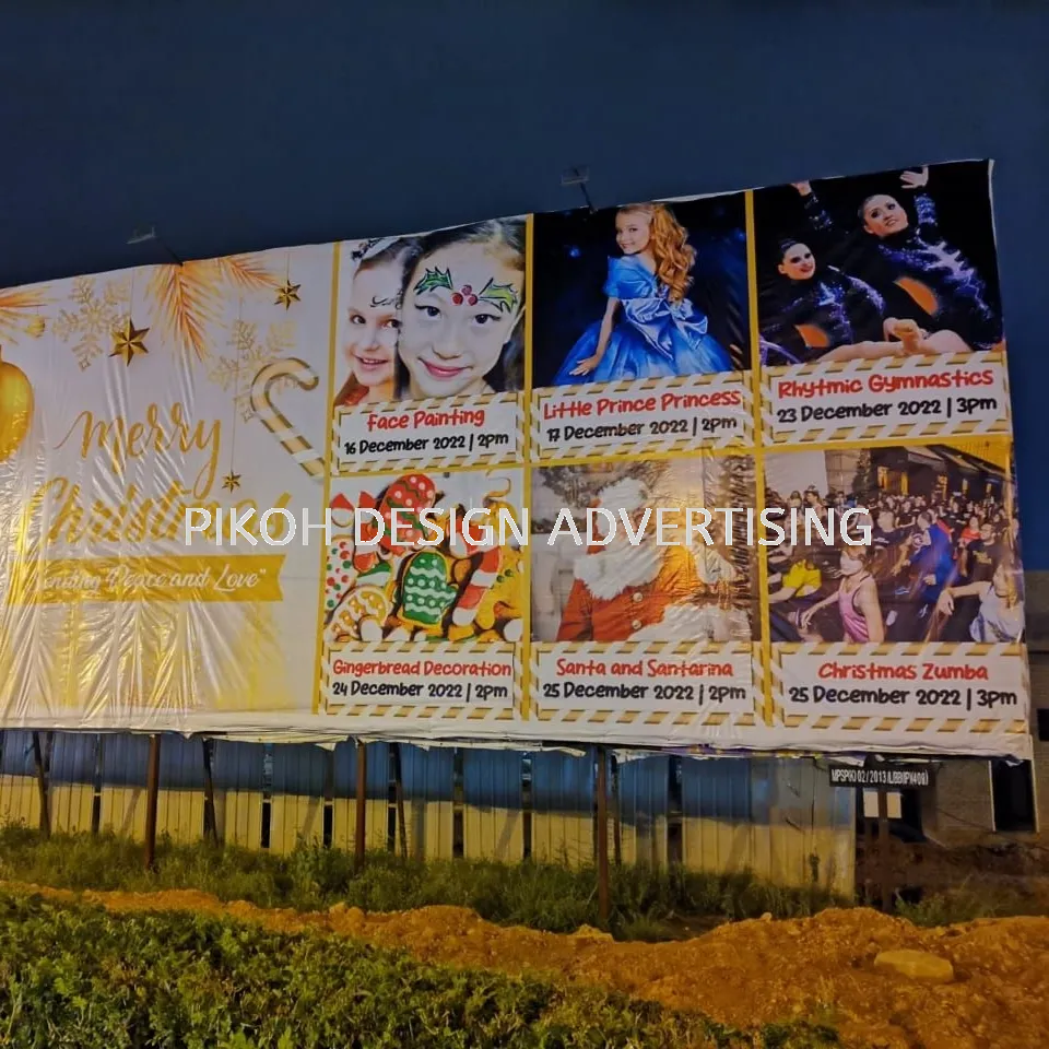 Billboard Signage Signboard | Shop Retail Taman Jabatan Jumbo Big Size Tarpaulin | Supply Printing Design Install | Near Me Kedah Perlis Penang Malaysia