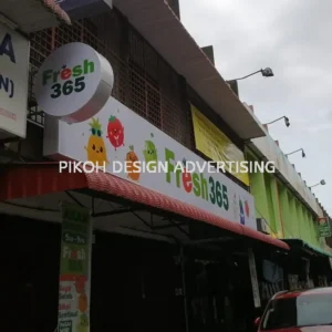 Lightbox Lighted Signboard Papan Tanda Berlampu | Outdoor Franchise Retail Shop Outlet Kedai Gerai | Manufacturer Supplier Installer | Alor Setar Jitra Sungai Petani Kulim Changloon Langkawi Kedah
