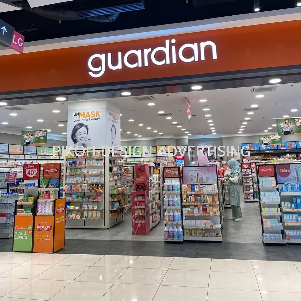 Shopping Mall 3D LED Frontlit Backlit Signboard Malaysia | Indoor Outdoor Advertising Retail Shop Kedai Premis Franchise | Manufacturer Supplier Installer | Near Me Kedah Perlis Penang Malaysia