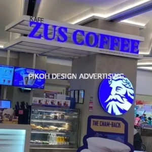 Shopping Mall 3D LED Frontlit Backlit Signboard Malaysia | Indoor Outdoor Advertising Retail Shop Kedai Premis Franchise | Manufacturer Supplier Installer | Near Me Kedah Perlis Penang Malaysia