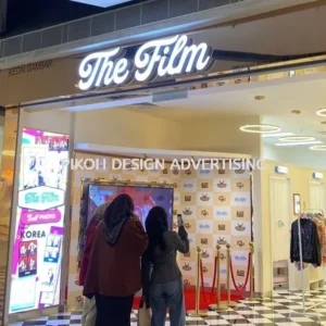 Shopping Mall 3D LED Frontlit Backlit Signboard Malaysia | Indoor Outdoor Advertising Retail Shop Kedai Premis Franchise | Manufacturer Supplier Installer | Near Me Kedah Perlis Penang Malaysia