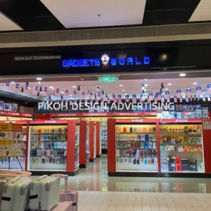 Shopping Mall 3D LED Frontlit Backlit Signboard Malaysia | Indoor Outdoor Advertising Retail Shop Kedai Premis Franchise | Manufacturer Supplier Installer | Near Me Kedah Perlis Penang Malaysia