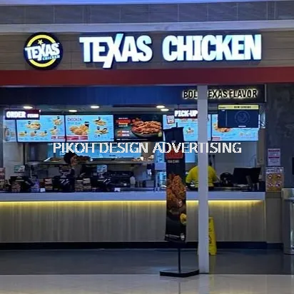 Shopping Mall 3D LED Frontlit Backlit Signboard Malaysia | Indoor Outdoor Advertising Retail Shop Kedai Premis Franchise | Manufacturer Supplier Installer | Near Me Kedah Perlis Penang Malaysia