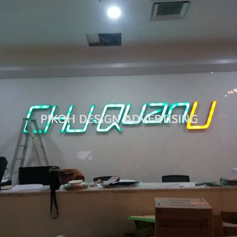 3D LED Frontlit Lettering Signage Malaysia | Shopping Mall Shop Company Outlets Logo Acrylic Signage | Maker Supplier Installer | Kedah Alor Setar Jitra Sungai Petani Kulim Changloon Langkawi