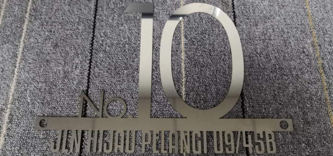 Stainless Steel Aluminium Metal Etching Signs | Supply Design Manufacturer | Alor Setar Jitra Sungai Petani Kulim Changloon Langkawi Kedah