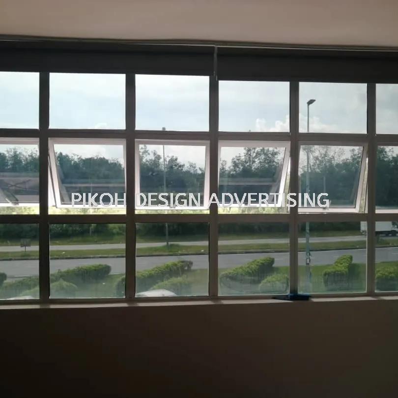 Window Door Office Tinted Sticker | Outdoor Warehouse Factory Office Pejabat Kilang | Manufacturer Supplier Installer | Near Me Kedah Perlis Penang Malaysia