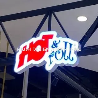Shopping Mall 3D LED Frontlit Backlit Signboard Malaysia | Indoor Outdoor Advertising Retail Shop Kedai Premis Franchise | Manufacturer Supplier Installer | Near Me Kedah Perlis Penang Malaysia