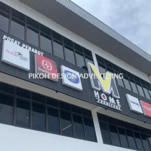 3D Box Up Lettering Signboard with Ceiling Panel Base Signboard Malaysia / LED Indoor Outdoor Hospital School University Retail Shop Cafe Restaurant Franchise | Supplier Manufacture Installer | Kedah Alor Setar Sungai Petani Jitra Kulim Langkawi Changloon