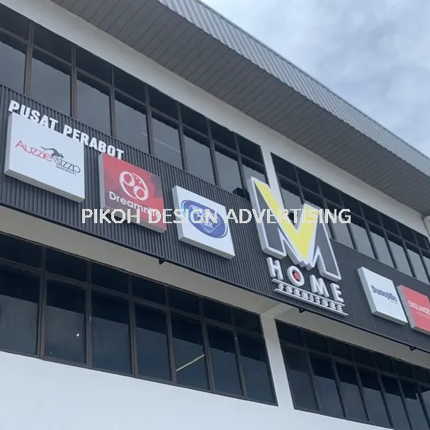 3D Box Up Lettering Signboard with Ceiling Panel Base Signboard Malaysia / LED Indoor Outdoor Hospital School University Retail Shop Cafe Restaurant Franchise | Supplier Manufacture Installer | Kedah Alor Setar Sungai Petani Jitra Kulim Langkawi Changloon