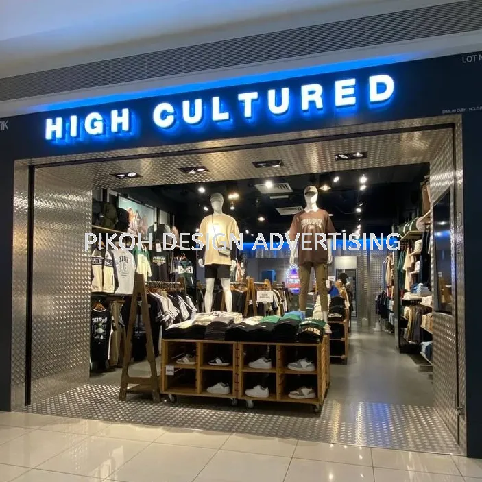 Shopping Mall 3D LED Frontlit Backlit Signboard Malaysia | Indoor Outdoor Advertising Retail Shop Kedai Premis Franchise | Manufacturer Supplier Installer | Near Me Kedah Perlis Penang Malaysia