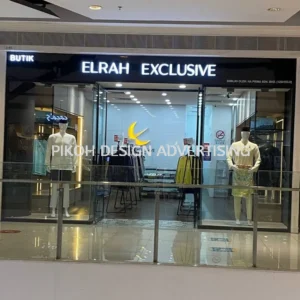 Shopping Mall 3D LED Frontlit Backlit Signboard Malaysia | Indoor Outdoor Advertising Retail Shop Kedai Premis Franchise | Manufacturer Supplier Installer | Near Me Kedah Perlis Penang Malaysia