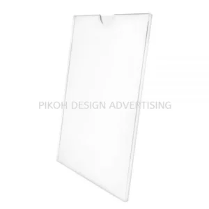 Indoor Outdoor Wall Mounted Acrylic Signage | Papan Tanda Plastik Clear | Manufacturer Supplier Installer | Kedah Perlis Penang