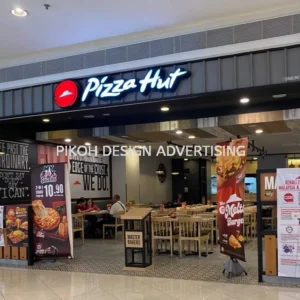 Shopping Mall 3D LED Frontlit Backlit Signboard Malaysia | Indoor Outdoor Advertising Retail Shop Kedai Premis Franchise | Manufacturer Supplier Installer | Near Me Kedah Perlis Penang Malaysia