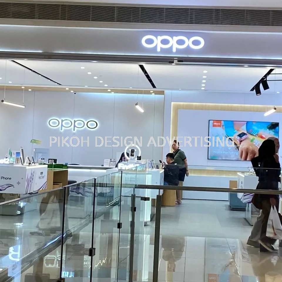 Shopping Mall 3D LED Frontlit Backlit Signboard Malaysia | Indoor Outdoor Advertising Retail Shop Kedai Premis Franchise | Manufacturer Supplier Installer | Near Me Kedah Perlis Penang Malaysia