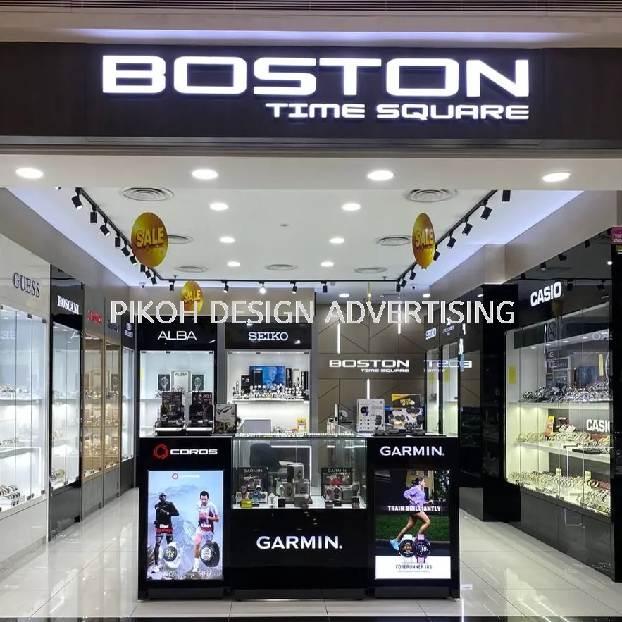 Shopping Mall 3D LED Frontlit Backlit Signboard Malaysia | Indoor Outdoor Advertising Retail Shop Kedai Premis Franchise | Manufacturer Supplier Installer | Near Me Kedah Perlis Penang Malaysia
