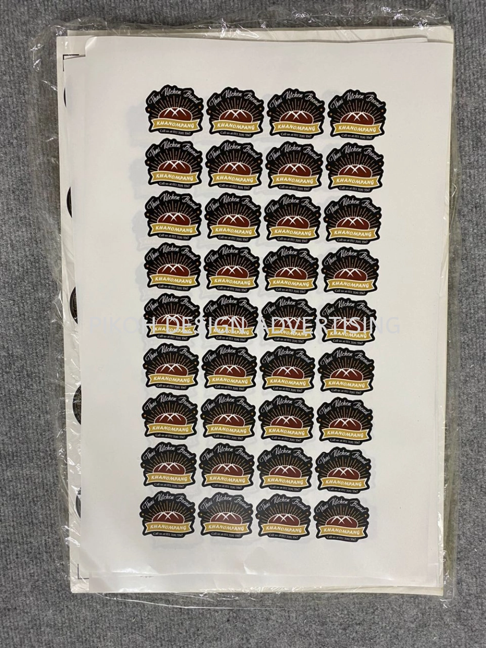 Product Sticker | Sticker Label | Offset Sticker Printing | Branding Safety Product Name School Office | Supplier Manufacturer Design | Near Me Kedah Perlis Penang