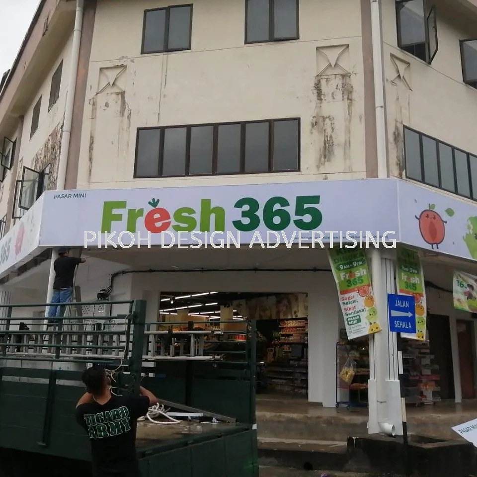 Lightbox Lighted Signboard Papan Tanda Berlampu | Outdoor Franchise Retail Shop Outlet Kedai Gerai | Manufacturer Supplier Installer | Alor Setar Jitra Sungai Petani Kulim Changloon Langkawi Kedah