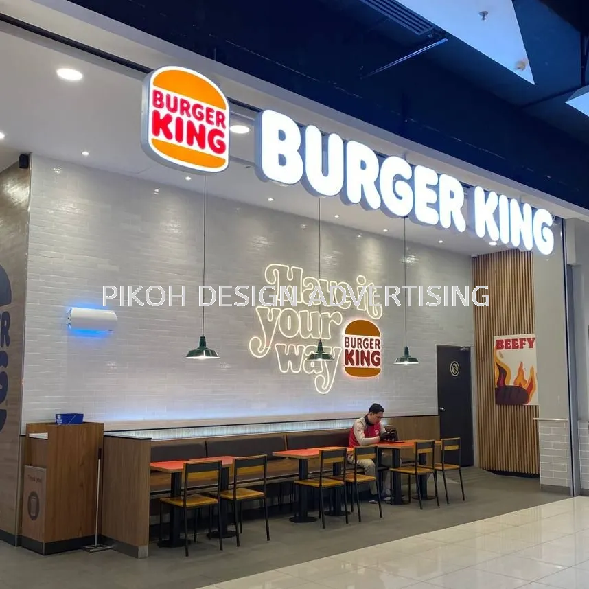 Shopping Mall 3D LED Frontlit Backlit Signboard Malaysia | Indoor Outdoor Advertising Retail Shop Kedai Premis Franchise | Manufacturer Supplier Installer | Near Me Kedah Perlis Penang Malaysia