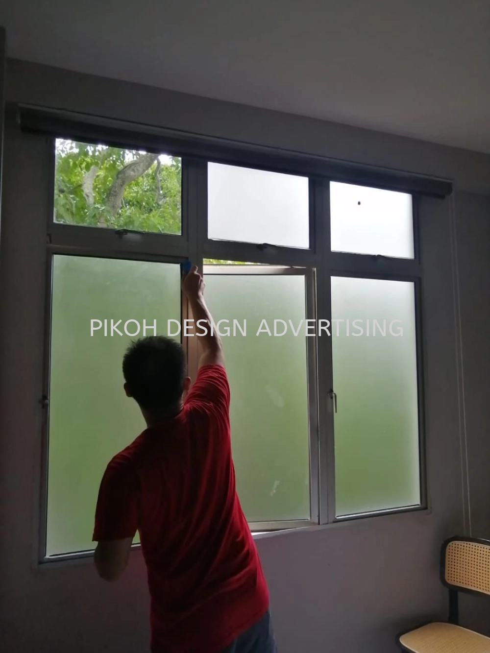 Frosted Sandblasting Sticker | Hotel Shop Mall Warehouse Factory Office Hospital University | Manufacturer Supplier Installer | Near Me Kedah Perlis Penang Malaysia