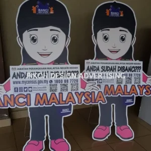 FOAM BOARD STANDEE | MOQ CHEQUE