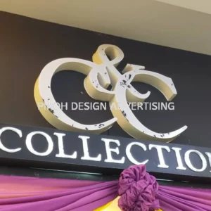 3D LED Frontlit Lettering Signage Malaysia | Shopping Mall Shop Company Outlets Logo Acrylic Signage | Maker Supplier Installer | Kedah Alor Setar Jitra Sungai Petani Kulim Changloon Langkawi
