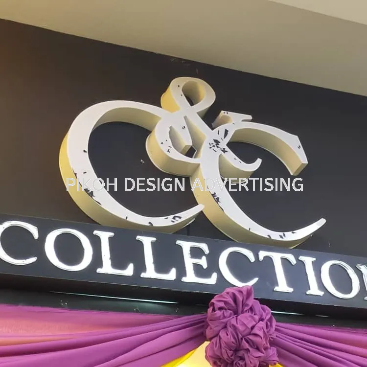 3D LED Frontlit Lettering Signage Malaysia | Shopping Mall Shop Company Outlets Logo Acrylic Signage | Maker Supplier Installer | Kedah Alor Setar Jitra Sungai Petani Kulim Changloon Langkawi