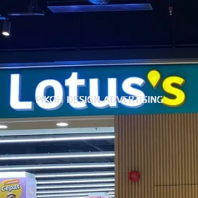 Shopping Mall 3D LED Frontlit Backlit Signboard Malaysia | Indoor Outdoor Advertising Retail Shop Kedai Premis Franchise | Manufacturer Supplier Installer | Near Me Kedah Perlis Penang Malaysia