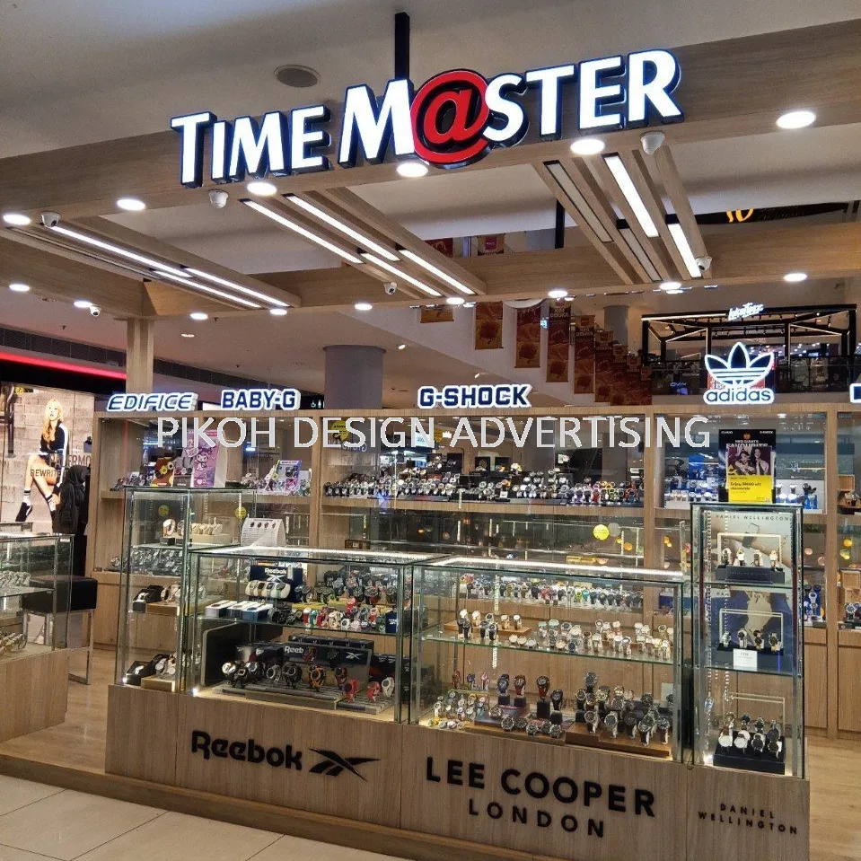 Shopping Mall 3D LED Frontlit Backlit Signboard Malaysia | Indoor Outdoor Advertising Retail Shop Kedai Premis Franchise | Manufacturer Supplier Installer | Near Me Kedah Perlis Penang Malaysia