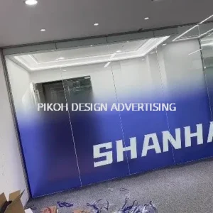 Frosted Sandblasting Sticker | Hotel Shop Mall Warehouse Factory Office Hospital University | Manufacturer Supplier Installer | Near Me Kedah Perlis Penang Malaysia