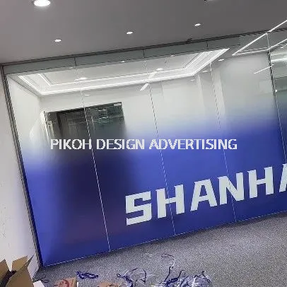 Frosted Sandblasting Sticker | Hotel Shop Mall Warehouse Factory Office Hospital University | Manufacturer Supplier Installer | Near Me Kedah Perlis Penang Malaysia