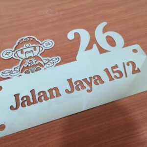 Stainless Steel Aluminium Metal Etching Signs | Supply Design Manufacturer | Alor Setar Jitra Sungai Petani Kulim Changloon Langkawi Kedah
