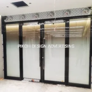 Window Door Office Tinted Sticker | Outdoor Warehouse Factory Office Pejabat Kilang | Manufacturer Supplier Installer | Near Me Kedah Perlis Penang Malaysia