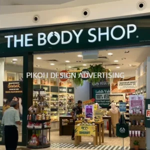 Shopping Mall 3D LED Frontlit Backlit Signboard Malaysia | Indoor Outdoor Advertising Retail Shop Kedai Premis Franchise | Manufacturer Supplier Installer | Near Me Kedah Perlis Penang Malaysia