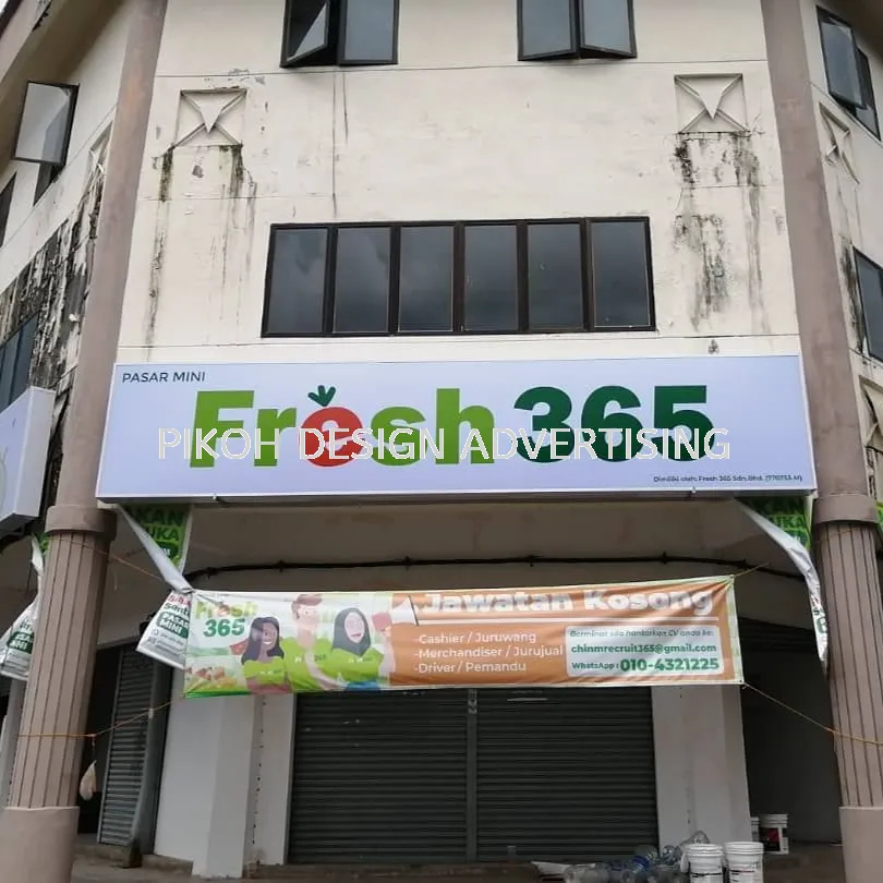 Lightbox Lighted Signboard Papan Tanda Berlampu | Outdoor Franchise Retail Shop Outlet Kedai Gerai | Manufacturer Supplier Installer | Alor Setar Jitra Sungai Petani Kulim Changloon Langkawi Kedah