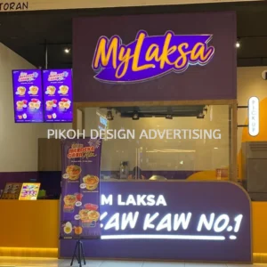 Shopping Mall 3D LED Frontlit Backlit Signboard Malaysia | Indoor Outdoor Advertising Retail Shop Kedai Premis Franchise | Manufacturer Supplier Installer | Near Me Kedah Perlis Penang Malaysia