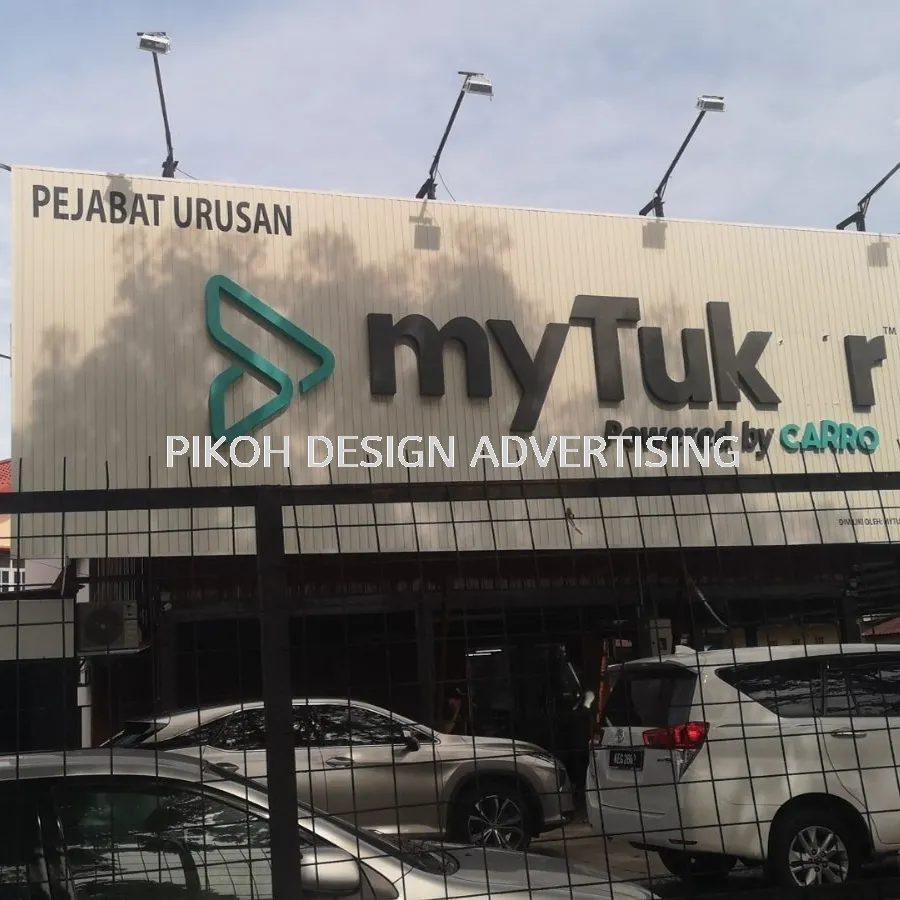 3D Box Up Lettering Signboard with Ceiling Panel Base Signboard Malaysia / LED Indoor Outdoor Hospital School University Retail Shop Cafe Restaurant Franchise | Supplier Manufacture Installer | Kedah Alor Setar Sungai Petani Jitra Kulim Langkawi Changloon
