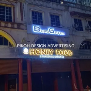 3D Box Up Lettering Signboard with Ceiling Panel Base Signboard Malaysia / LED Indoor Outdoor Hospital School University Retail Shop Cafe Restaurant Franchise | Supplier Manufacture Installer | Kedah Alor Setar Sungai Petani Jitra Kulim Langkawi Changloon