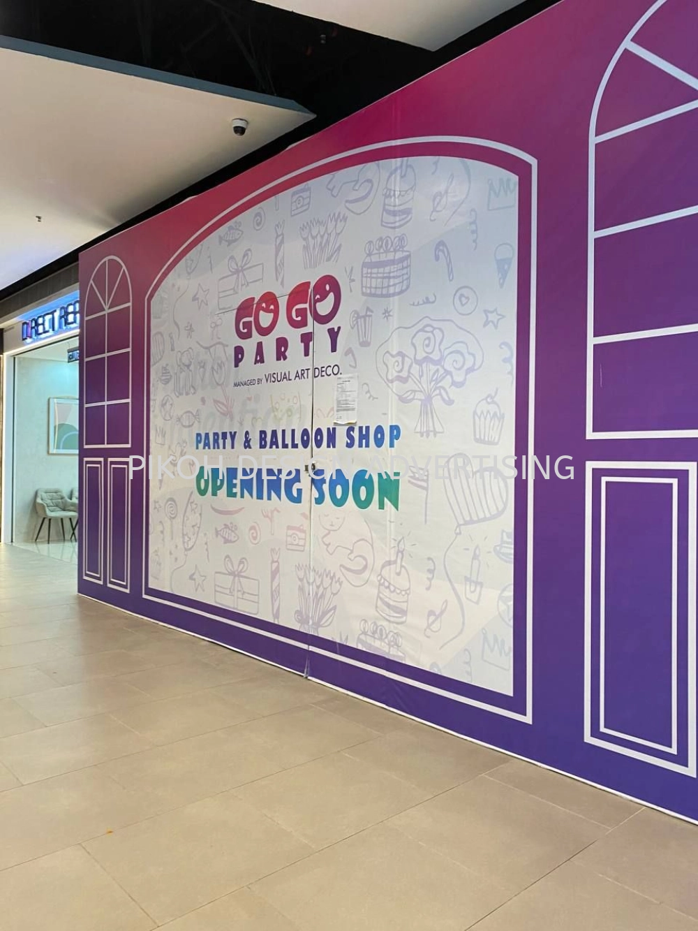 Project Hoarding Board | New Building Taman Factory Renovation Supermarket Hypermarket Shopping Mall | Supply Printing Design Install | Near Me Kedah Perlis Penang Malaysia