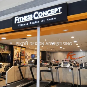 Shopping Mall 3D LED Frontlit Backlit Signboard Malaysia | Indoor Outdoor Advertising Retail Shop Kedai Premis Franchise | Manufacturer Supplier Installer | Near Me Kedah Perlis Penang Malaysia