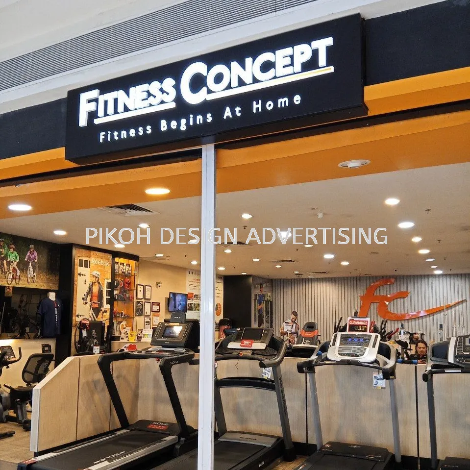 Shopping Mall 3D LED Frontlit Backlit Signboard Malaysia | Indoor Outdoor Advertising Retail Shop Kedai Premis Franchise | Manufacturer Supplier Installer | Near Me Kedah Perlis Penang Malaysia