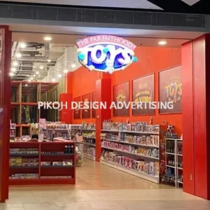 Shopping Mall 3D LED Frontlit Backlit Signboard Malaysia | Indoor Outdoor Advertising Retail Shop Kedai Premis Franchise | Manufacturer Supplier Installer | Near Me Kedah Perlis Penang Malaysia